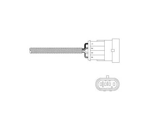 Lambda sonda DELPHI ES20302-12B1 (ES2030212B1)
