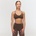GymBeam Спортен сутиен Fierce Cappuccino L