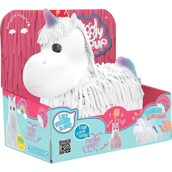 Image 1 of Eolo Детска играчка Eolo Toys Jiggly Pets - Рошльо еднорог със звуци, бял (JP002-WH)