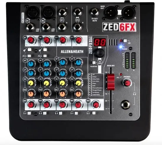 Allen & Heath ZED-6FX