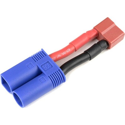 GForce Konverzní kabel Deans samice EC5 samice 12AWG