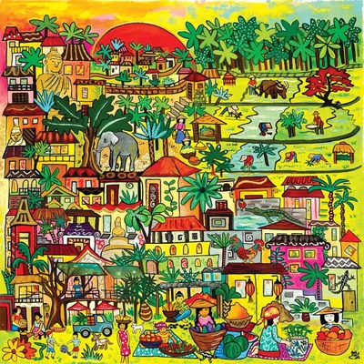 Magnolia - Puzzle Life in Asia - 1 000 piese