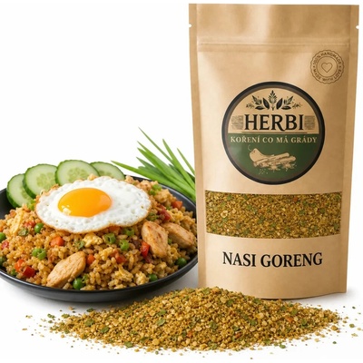 Herbi Nasi Goreng autentická indonézska zmes na vyprážanú ryžu 50 g