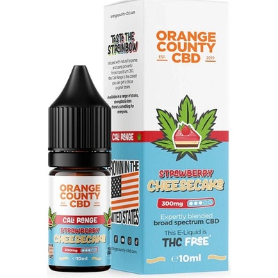 Orange County CBD Strawberry Cheesecake CBD 10 ml 300 mg