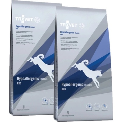 Trovet RRD Hypoalergénne s vysokým obsahom králika 2 x 10 kg