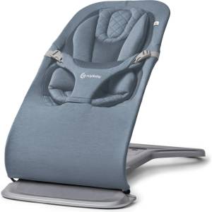 Ergobaby Бебешки шезлонг 3 в 1 Ergobaby - Evolve, Oxford Blue (EVLBNCOXBLU) - baby