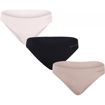 Tommy Hilfiger 3PACK dámské kalhotky brazilky bezešvé vícebarevné (UW0UW03871 0RY)