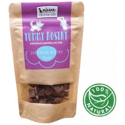 Mixáno Zvěřinové kostky 75g