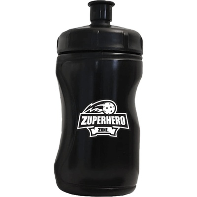 ZONE Water Bottle Zuperhero 0,35L Black/Blue