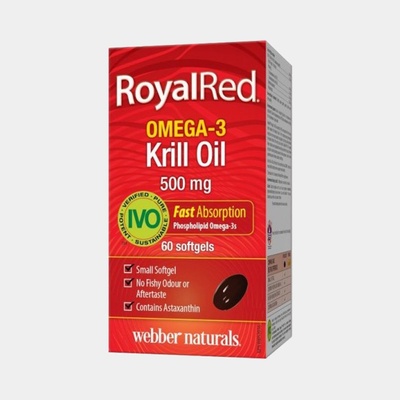 Webber Naturals Omega-3 Krill Oil 500 mg 60 tobolek