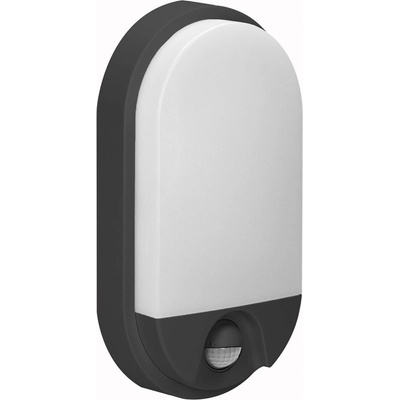 ADVITI AD-OP-6110BLPMR4 - NEFRYT LED осветително тяло, 10W, 230V, 4000K, 800lm, PIR сензор, IP54, черен (NEFRYT)
