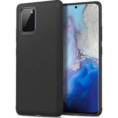 GKK Силиконов Калъф за Samsung S20, Twill Case, Черен (5901012245731)