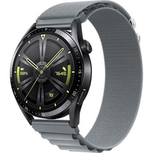 BStrap Nylon Loop remienok na Huawei Watch GT3 42mm, gray SSG036C0508