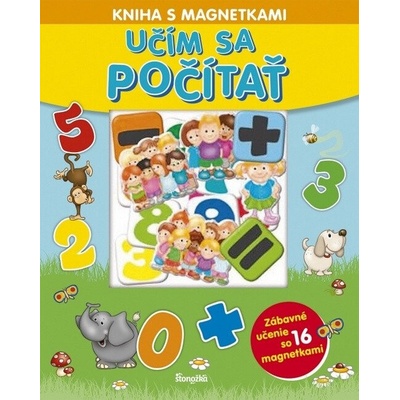 Kniha s magnetkami: Učím sa počítať (slovensky)