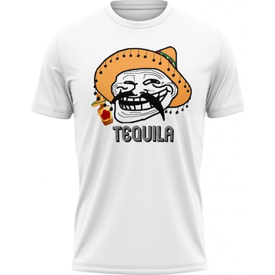 MemeMerch tričko Tequila white