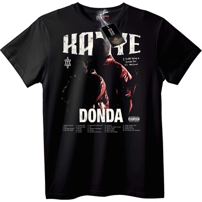 NOONEBRAND Тениска Kanye Donda Албум - M, White
