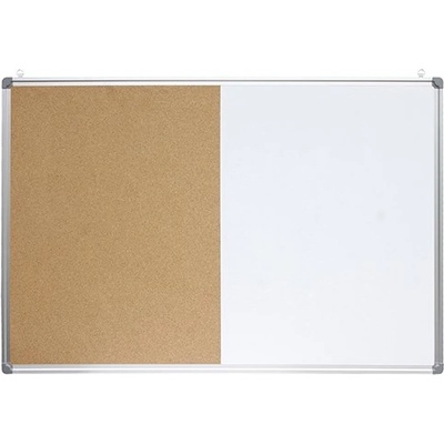 OPTIMA Комбинирана маса OPTIMA 90x120 корк/магнитна изтриваема алуминиева рамка 22386 (22386)