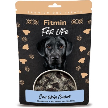 Dibaq Fitmin For Life Сушени кубчета с треска, лакомство за кучета 100 g