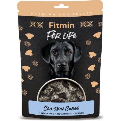 Dibaq Fitmin For Life Сушени кубчета с треска, лакомство за кучета 100 g