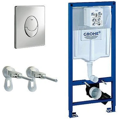 GROHE Комплект за WC Rapid SL 3 в 1 с бутон (38505000) (52215)