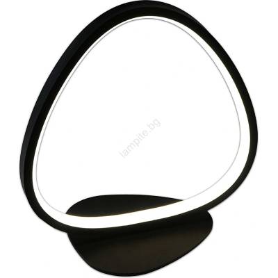 Polux Led настолна лампа petra led/12w/230v 4000k черна (sa2399)