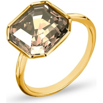 Spark prsten hnědý se Swarovski Elements Imperial PG448010LCT Light Colorado Topaz