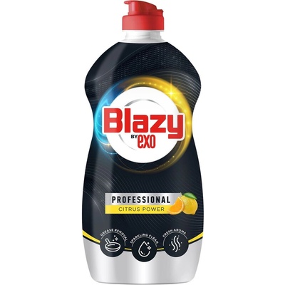 Blazy БЛЕЙЗИ professional citrus power препарат за миене на съдове 400 мл (876543234)