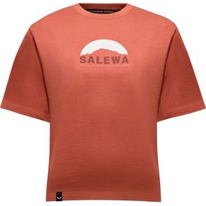 Salewa Дамска тениска Salewa Women's Eagle Sunrise T-Shirt S/S T-shirt - Etruscan Red - размер 38 (EU) (916-7393-0114)