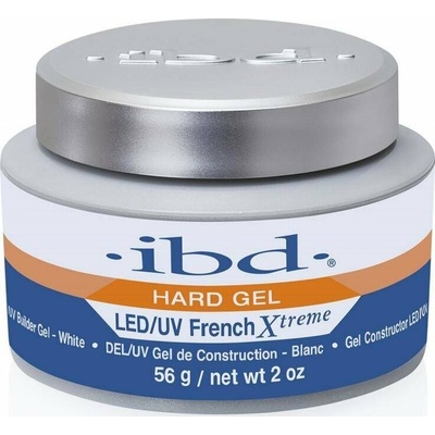 IBD French Xtreme Gel LED/UV Builder Gel bílý 56g