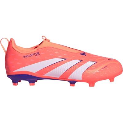 Adidas Детски футболни бутонки Adidas Predator 3 Childrens Laceless Firm Ground Football Boots - Orange/White