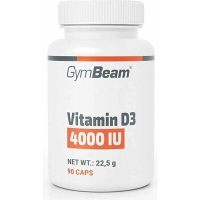 GymBeam Vitamín D3 4000 IU 90 kapsúl