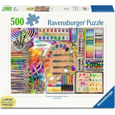RAVENSBURGER Paleta umělce XXL 500 dielov