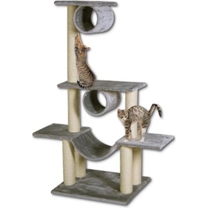 MAGIC CAT Място за почивка Magic Cat Iveta сиво 103x57x141см (453-1093)