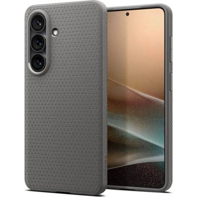Spigen Противоударен Калъф за Samsung S26, Spigen Liquid Air Marble Gray Case, Сив (ACS11217)
