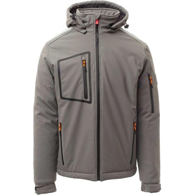 PAYPER stream pad s00331-0489 / Мъжко зимно яке софтшел - опушено/черно xxxl (s003310489130103xl)