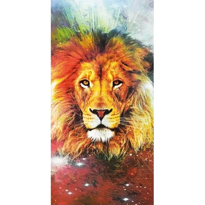 Gordon H69 Plážová osuška rychleschnoucí lev 100 x 180 cm