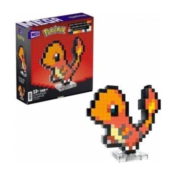 Mattel Pokémon Glumanda Pixel Art