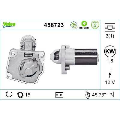 Startér VALEO 458723