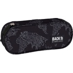 BackUP Овален ученически несесер BackUp A - Map, 1 цип (93106)
