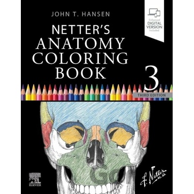 Netter's Anatomy Coloring Book (John T. Hansen)(Brožovaná)