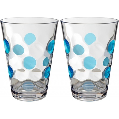 Brunner Sada sklenic Baloons modrá 170830182N.C30 2 x 350 ml