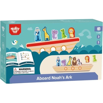 Image 1 of Tooky Toy - Дървена играчка, Корабът на Ной