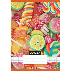 Nebulo Cute Patterns II A5 27-32 карирана тетрадка с шевове NR-2-CM-A5 (NR-2-CM-A5)