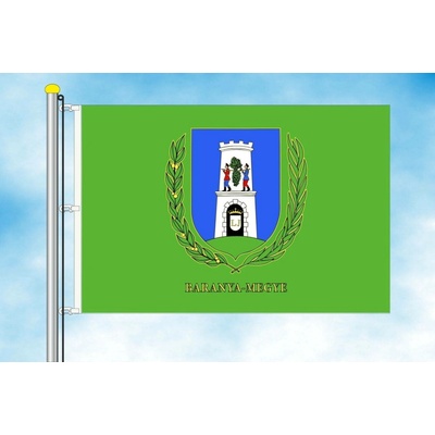 LIBEA, s.r.o. Baranya vlajka Rozměr: 40×60 cm, Uchycení: Karabiny na stožár