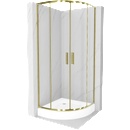 Mexen Rio 70x70 cm + tray round