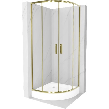 Mexen Rio 70x70 cm + tray round