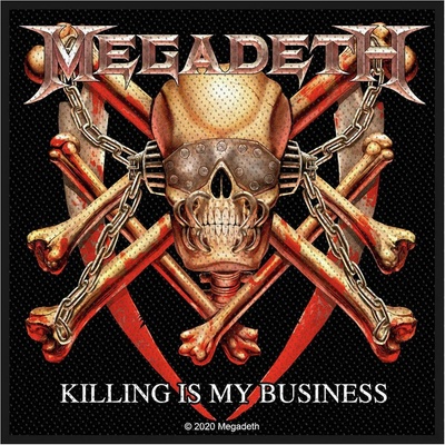 Nažehlovačka Megadeth - Killing Is My Business