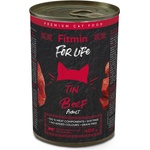 Dibaq Fitmin For Life Консервирана храна за възрастни котки с говеждо месо 400 g