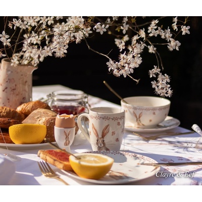 Clayre Eef kalíšek na vajíčko rustic easter bunny