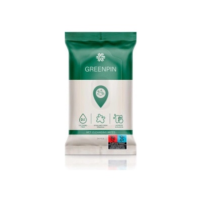 Siberina Wellness GreenPin. vlhčené čisticí ubrousky 24 ks – Hledejceny.cz